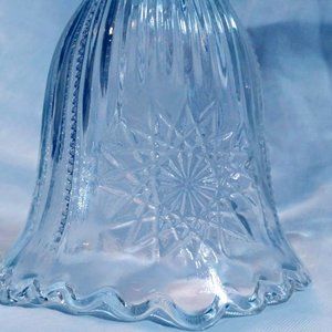 Glass Lampshade-Starburst Design-4 1/4" 2" Fitter